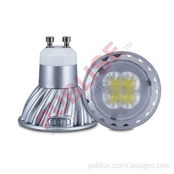 Patented 5W LED GU10 CREE XTE Cold-forging